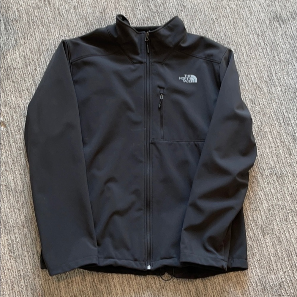 The north face men’s Apex riser jacket, black, XXL